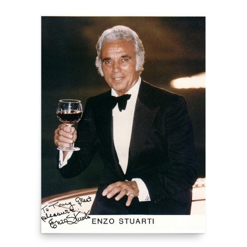 Enzo Stuarti poster print, in size 18x24 inches.