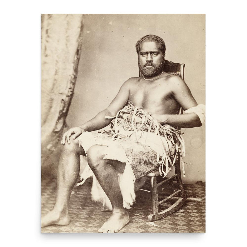 Epeli Nailatikau I poster print, in size 18x24 inches.