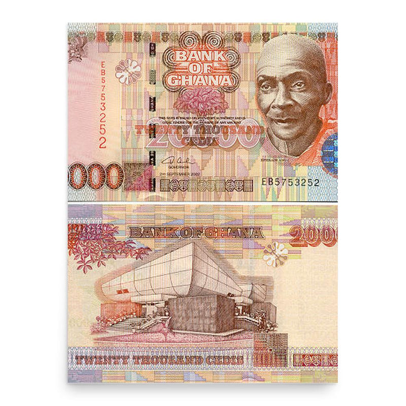 Ephraim Amu poster print, in size 18x24 inches.