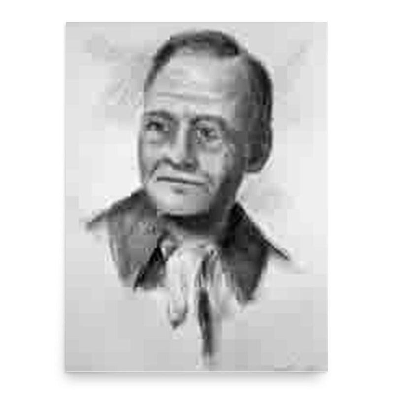 Ephraim Bateman poster print, in size 18x24 inches.