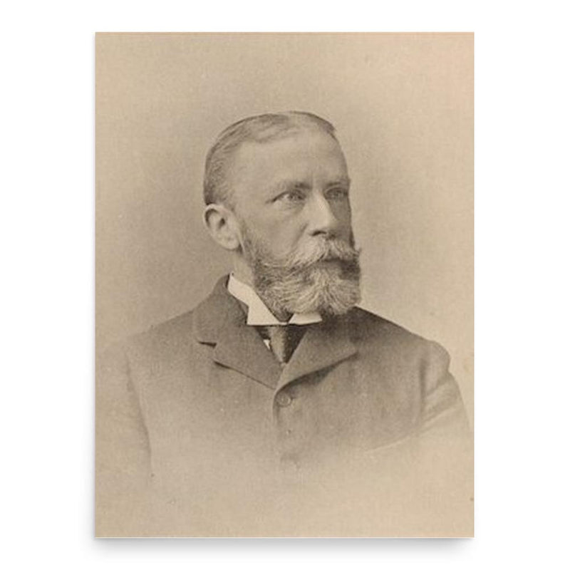 Ephraim Emerton poster print, in size 18x24 inches.