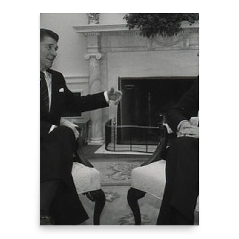 Ephraim Evron poster print, in size 18x24 inches.