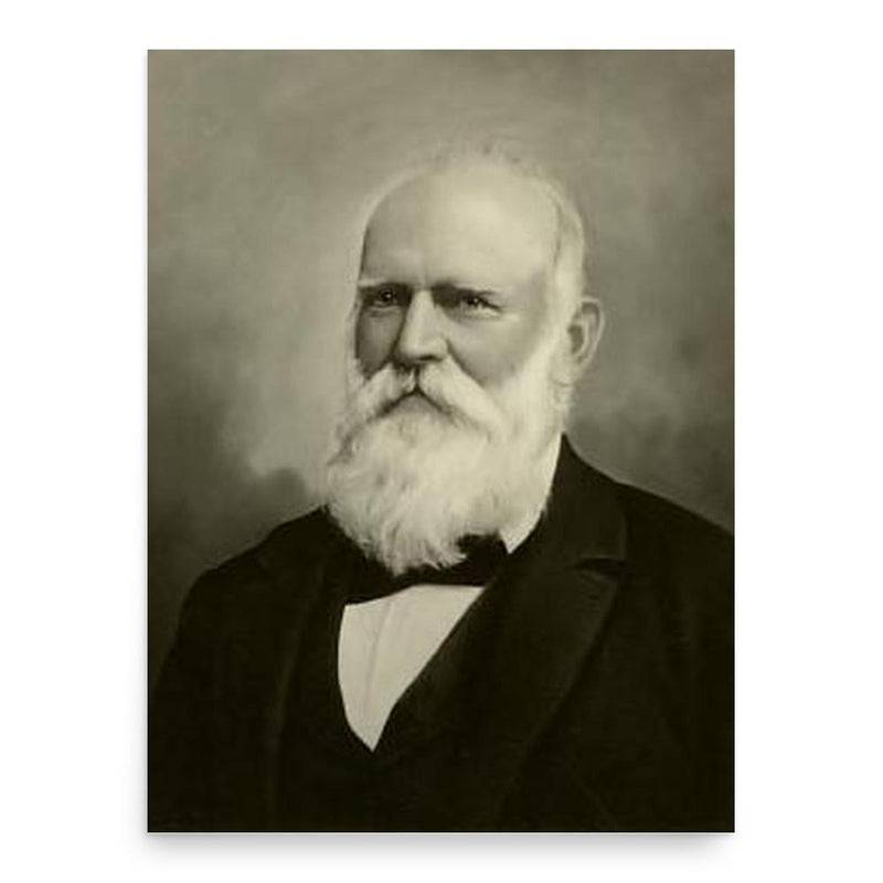 Ephraim Hanks poster print, in size 18x24 inches.