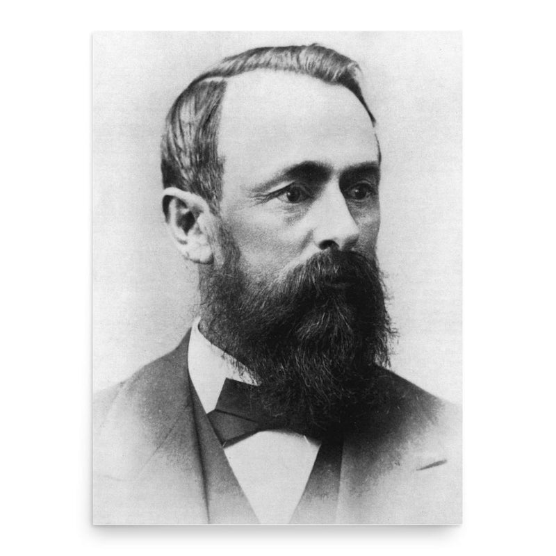 Ephraim Shay poster print, in size 18x24 inches.