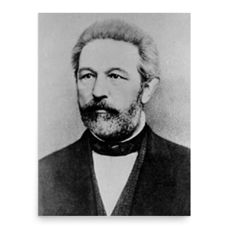 Ephraim Willard Burr poster print, in size 18x24 inches.