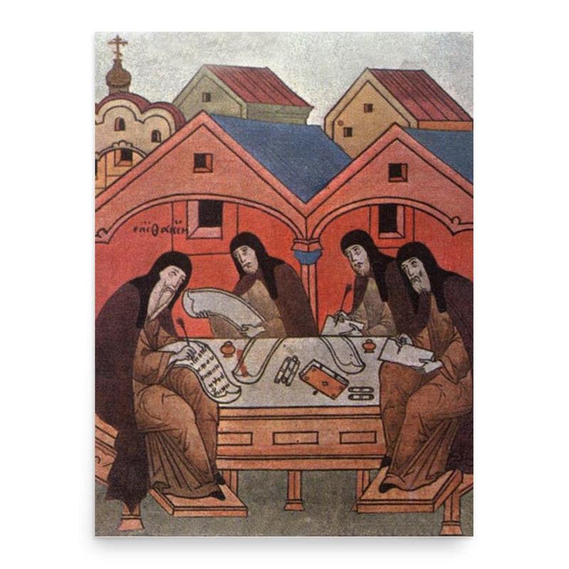 Epiphanius the Wise poster print, in size 18x24 inches.