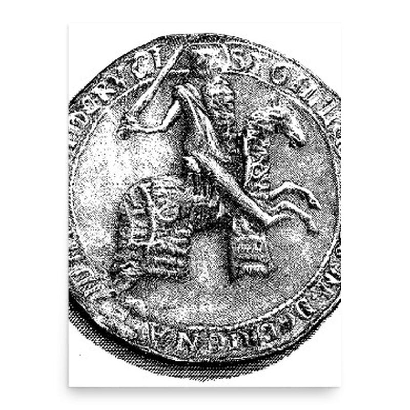 Erard of Brienne-Ramerupt poster print, in size 18x24 inches.