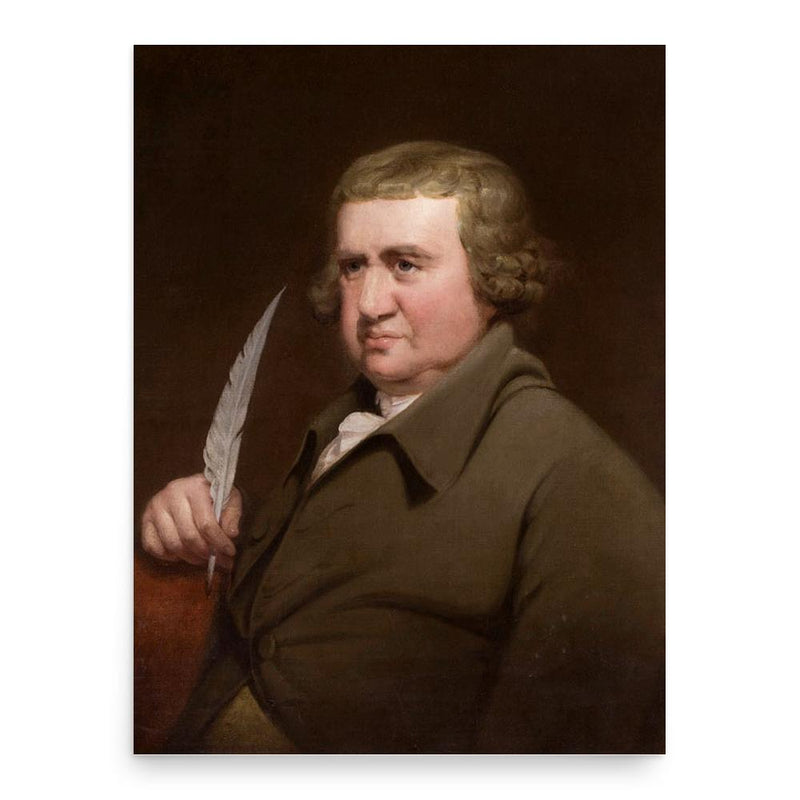 Erasmus Darwin poster print, in size 18x24 inches.