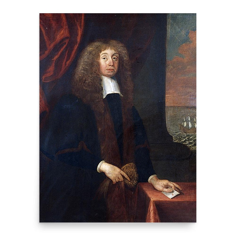 Erasmus Smith poster print, in size 18x24 inches.