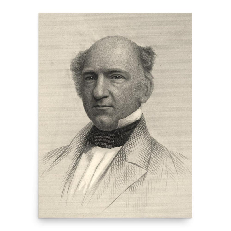 Erastus Brigham Bigelow poster print, in size 18x24 inches.