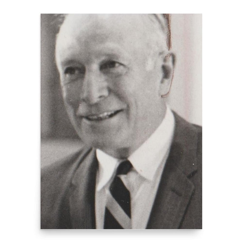 Erastus Corning 2nd poster print, in size 18x24 inches.