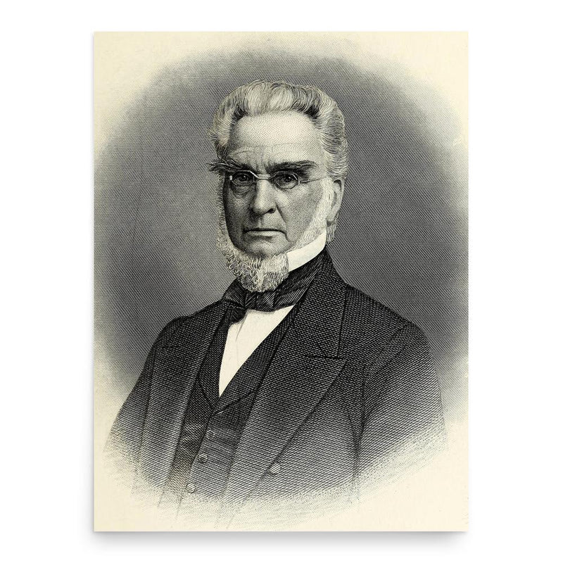 Erastus Fairbanks poster print, in size 18x24 inches.