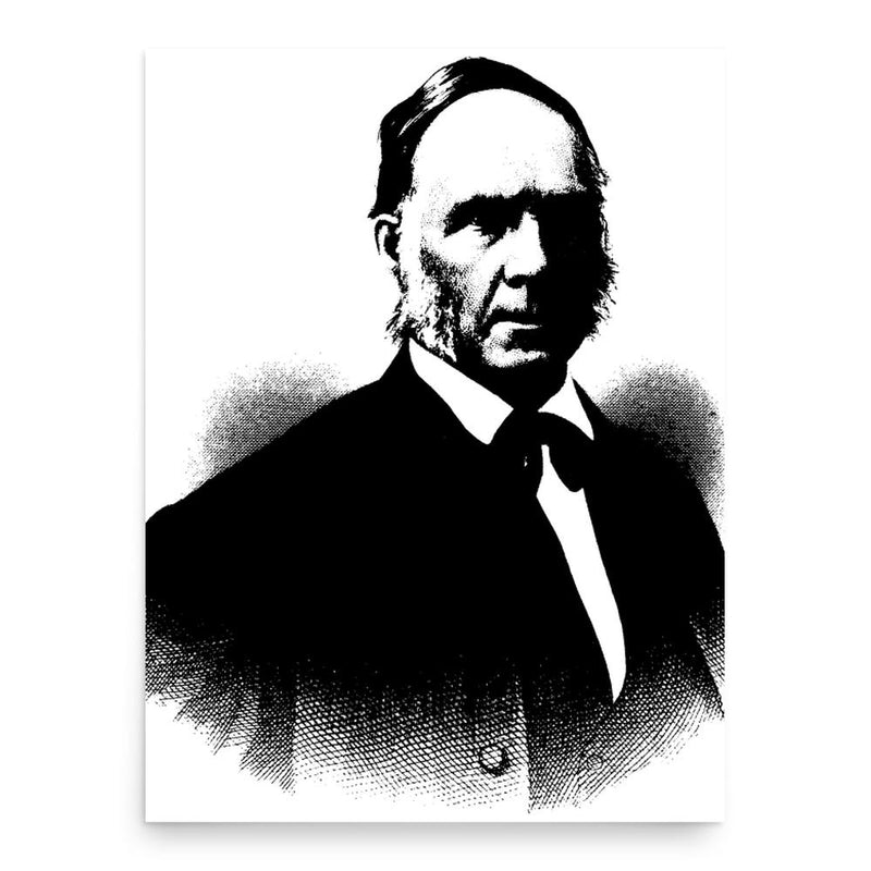 Erastus Hussey poster print, in size 18x24 inches.