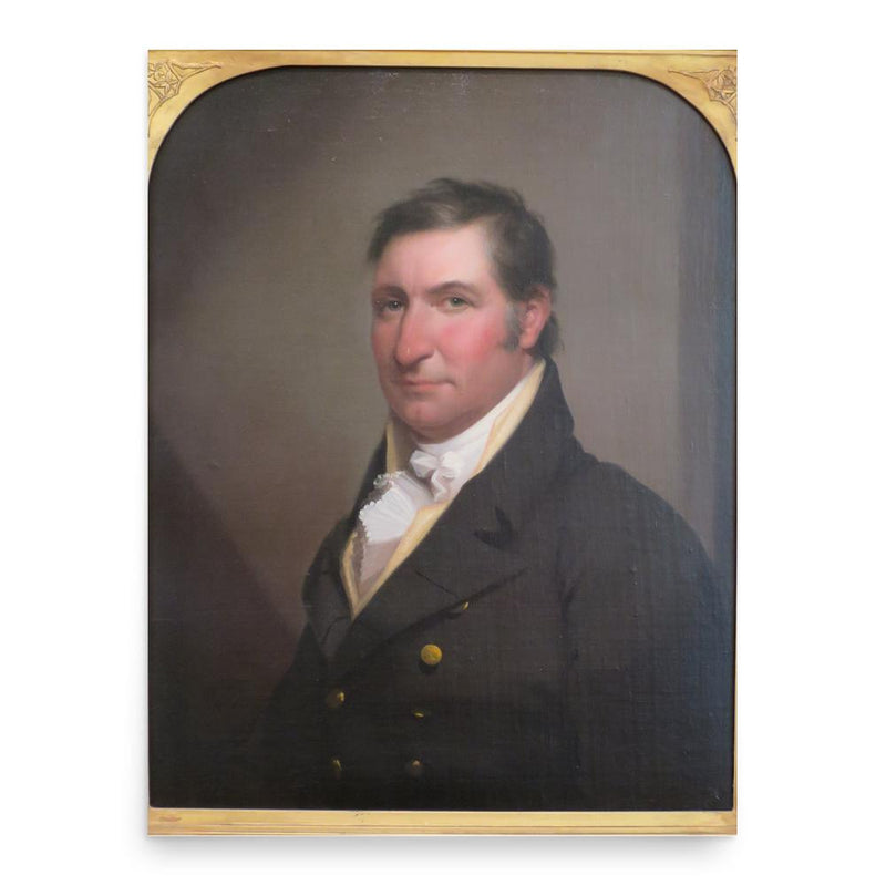 Erastus Root poster print, in size 18x24 inches.