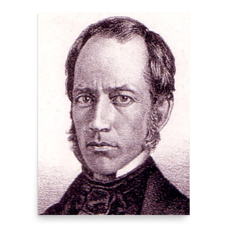 Erastus Wentworth poster print, in size 18x24 inches.