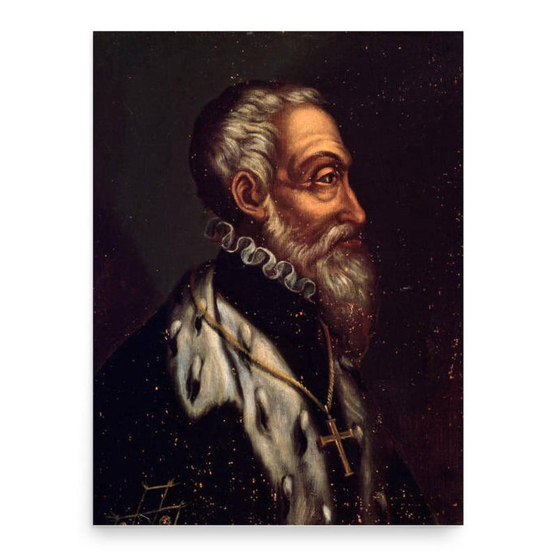 Ercole Bottrigari poster print, in size 18x24 inches.