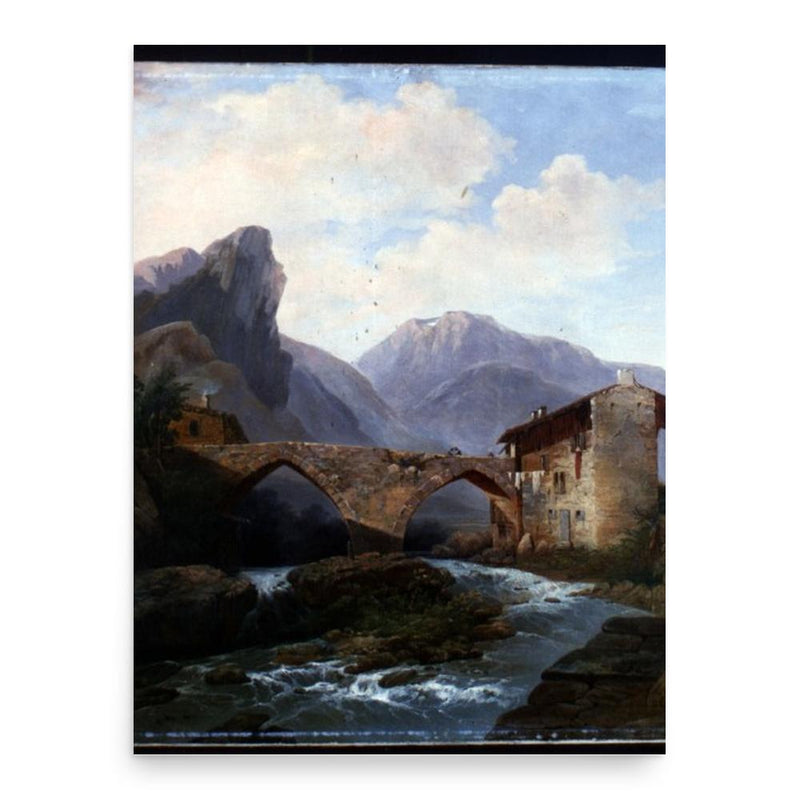 Ercole Calvi poster print, in size 18x24 inches.