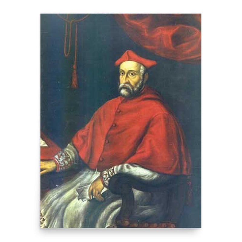 Ercole Gonzaga poster print, in size 18x24 inches.