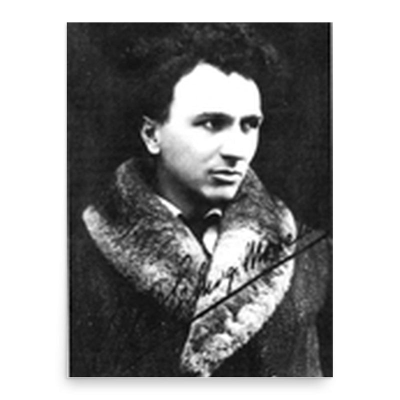 Ercole Luigi Morselli poster print, in size 18x24 inches.