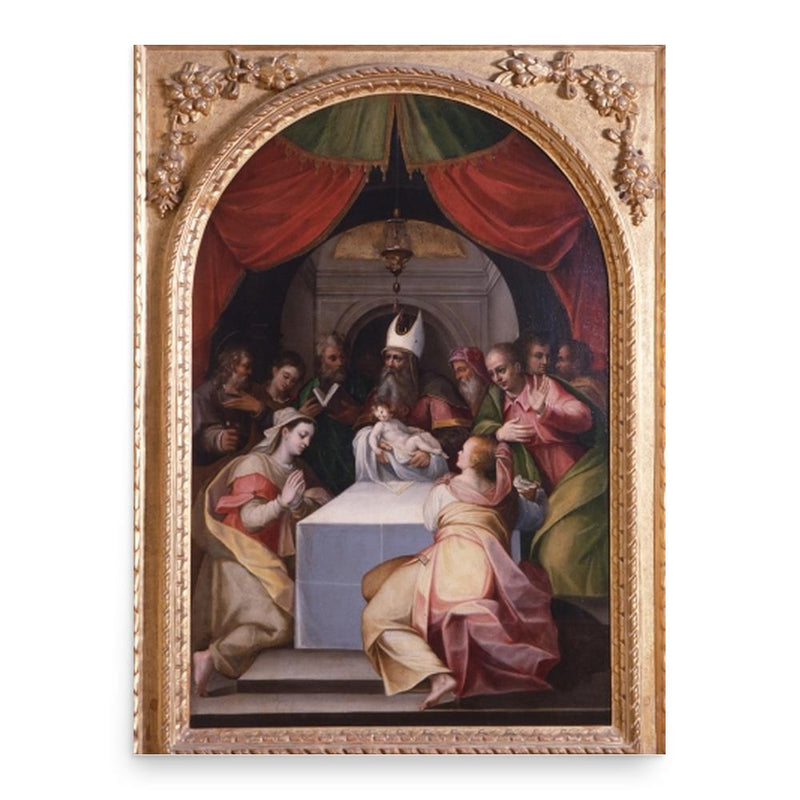 Ercole Procaccini the Elder poster print, in size 18x24 inches.