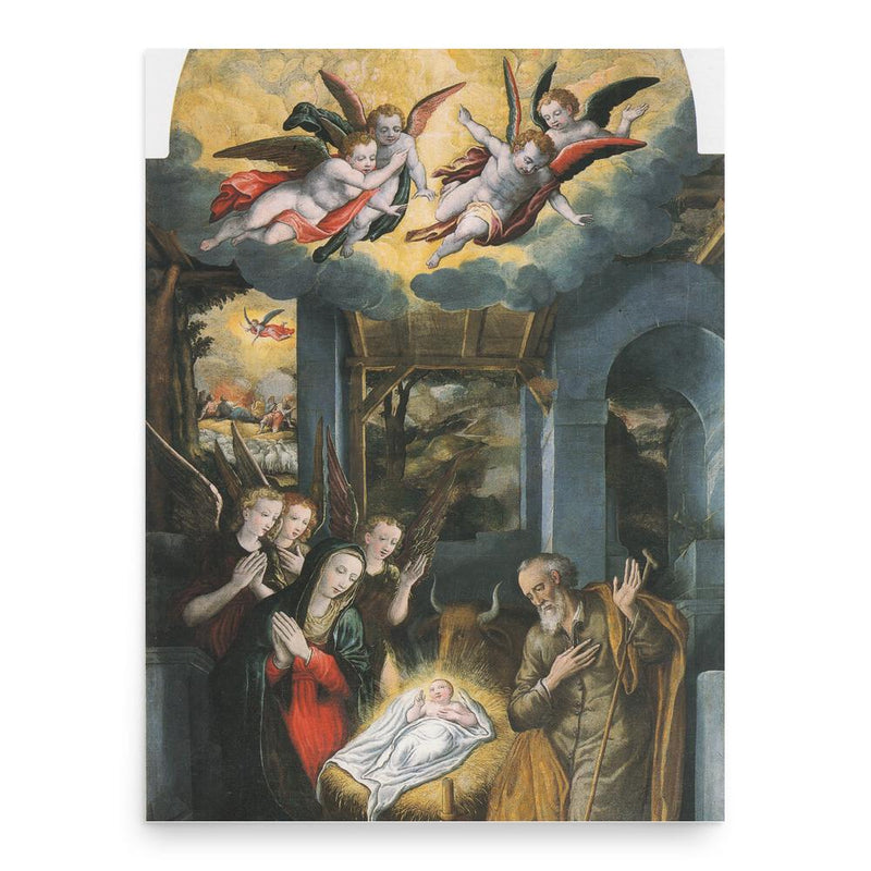 Ercole Ramazzani poster print, in size 18x24 inches.