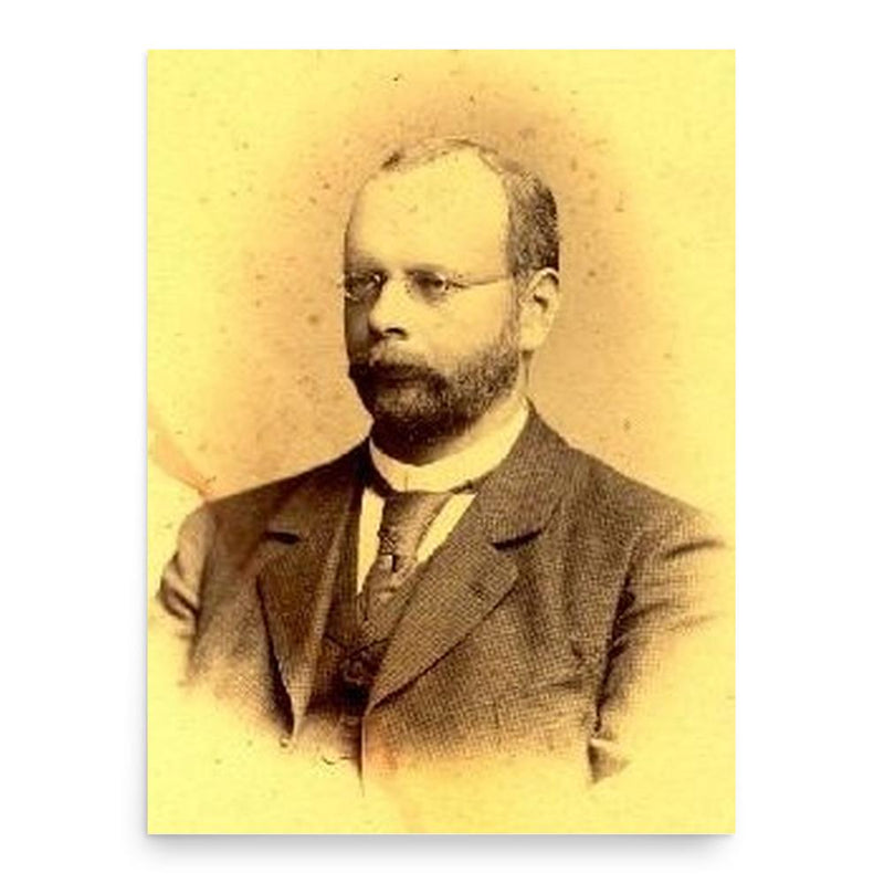 Erhard Arnold Julius Dehio poster print, in size 18x24 inches.