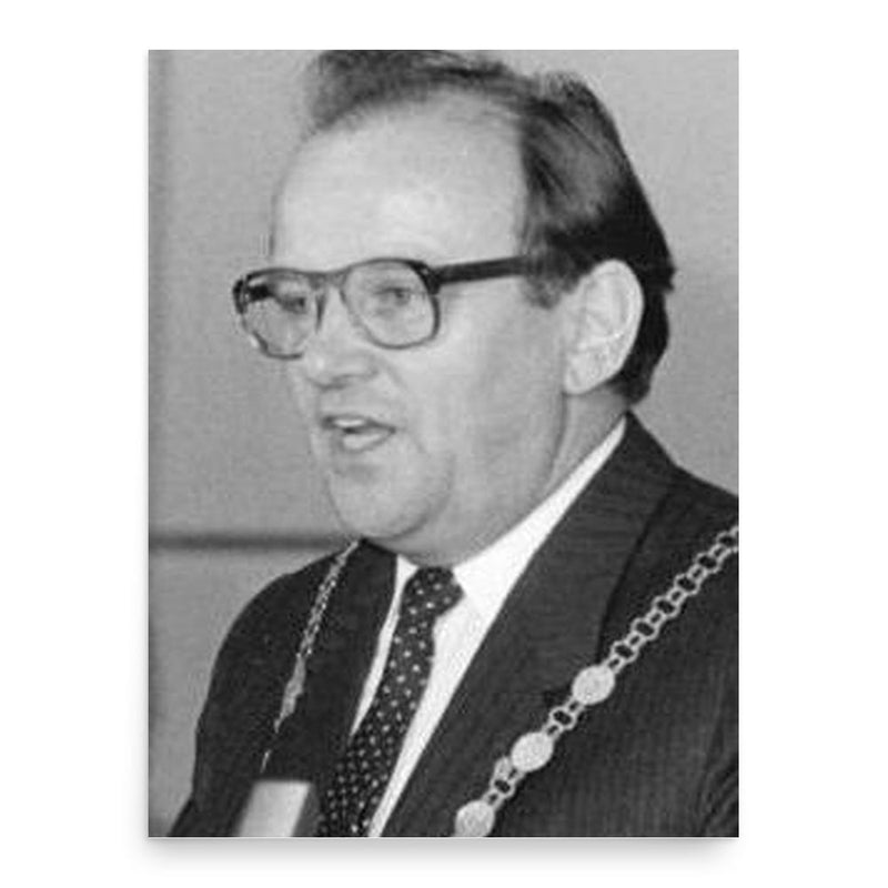 Erhard Krack poster print, in size 18x24 inches.