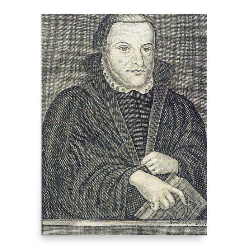 Erhard Schnepf poster print, in size 18x24 inches.