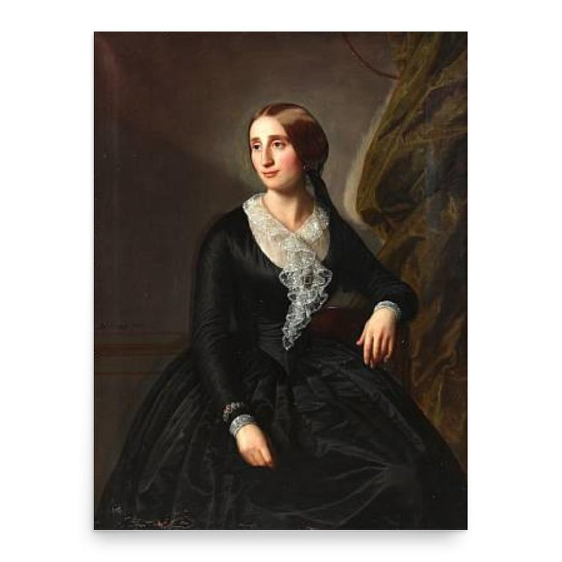 Erhardine Adolphine Hansen poster print, in size 18x24 inches.