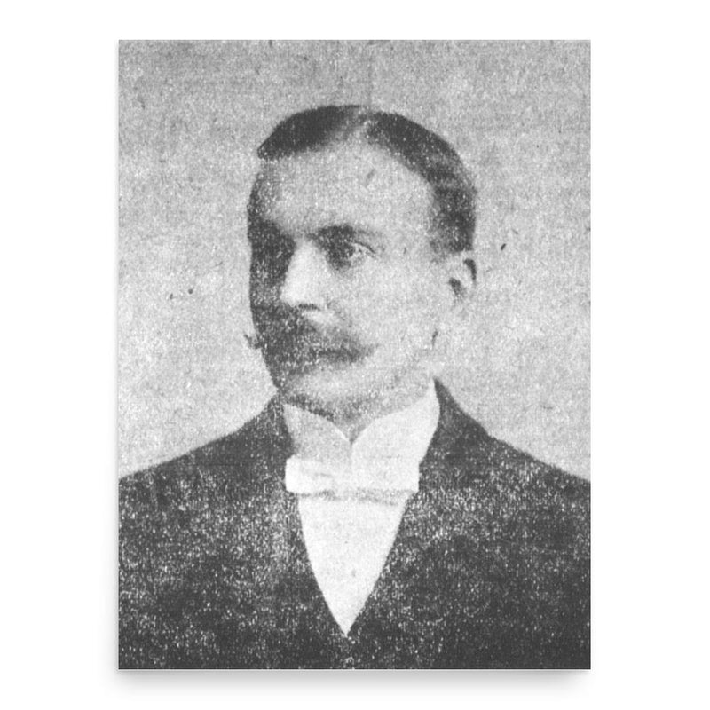 Eric Alfred Knudsen poster print, in size 18x24 inches.