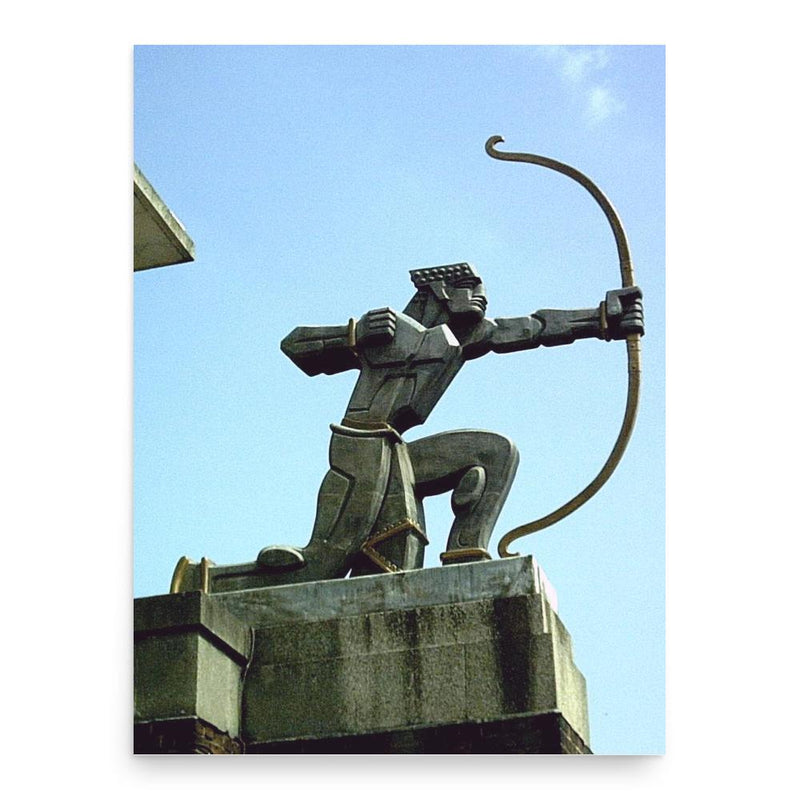 Eric Aumonier poster print, in size 18x24 inches.