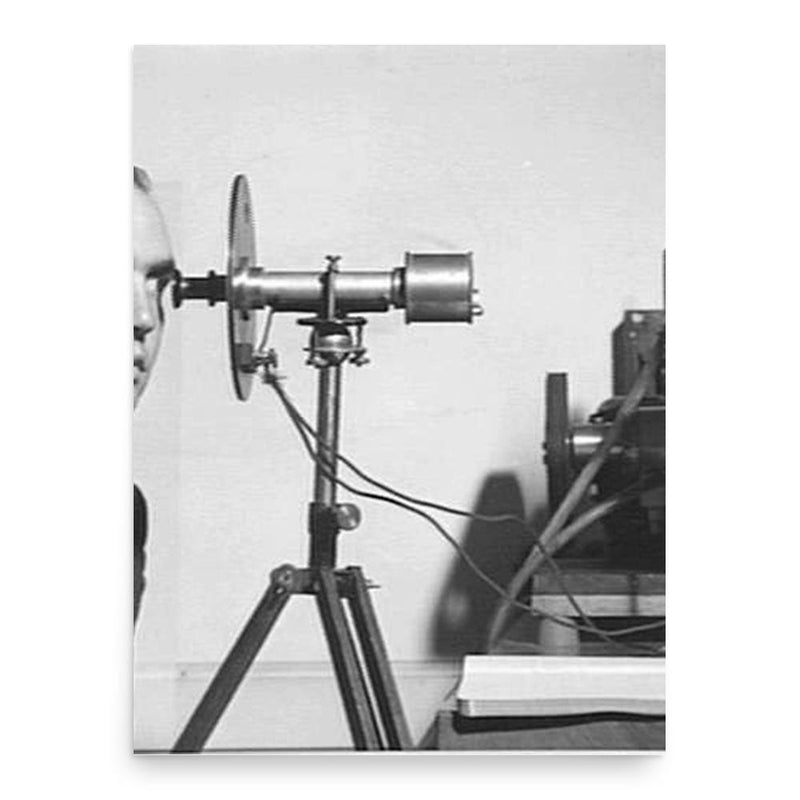 Eric Burhop poster print, in size 18x24 inches.