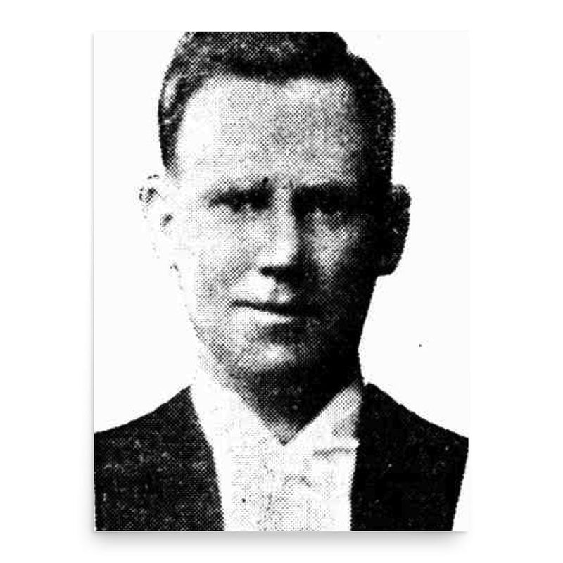 Eric Chalmers poster print, in size 18x24 inches.