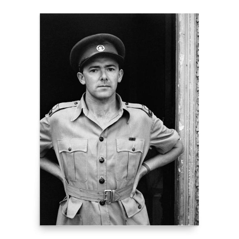 Eric Charles Twelves Wilson poster print, in size 18x24 inches.