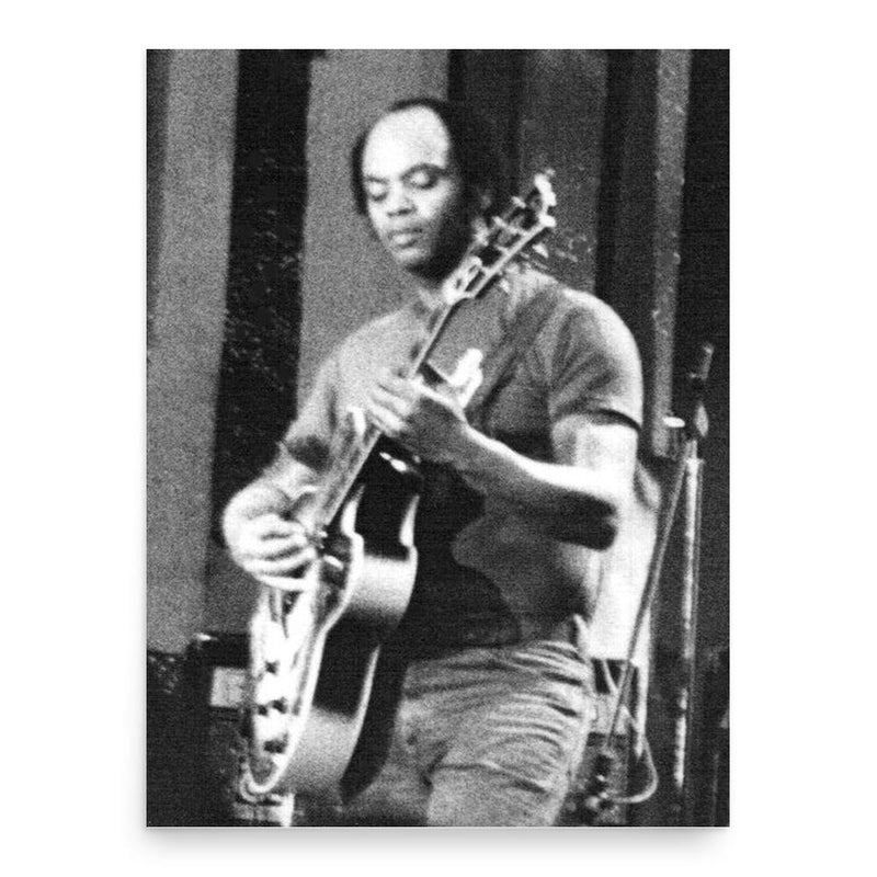 Eric Gale poster print, in size 18x24 inches.