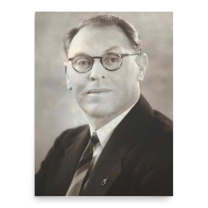 Eric Hearnshaw poster print, in size 18x24 inches.