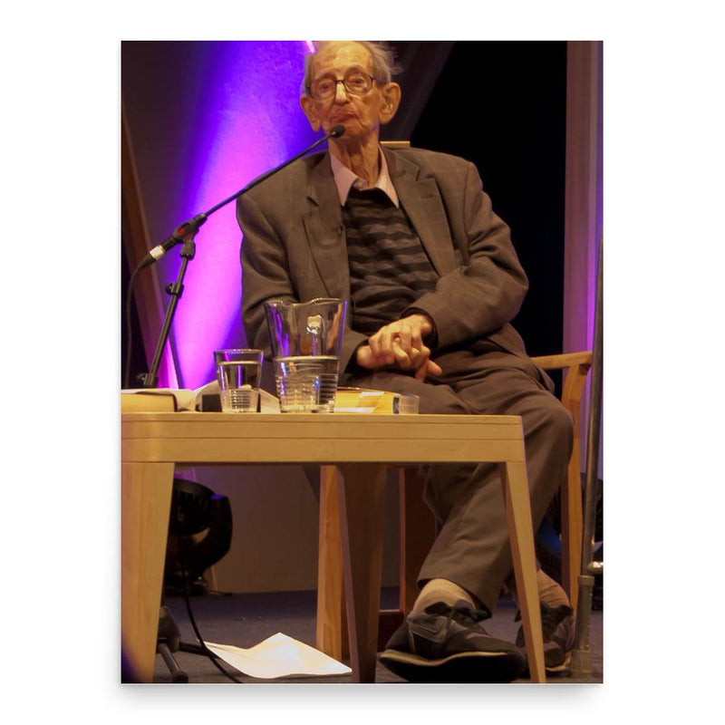 Eric Hobsbawm poster print, in size 18x24 inches.