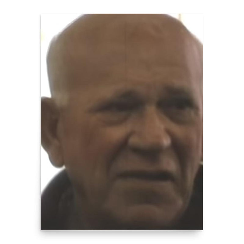 Eric Hoffer poster print, in size 18x24 inches.