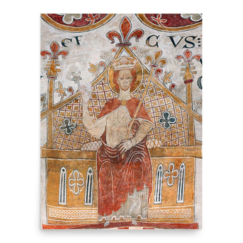 Eric IV of Denmark poster print, in size 18x24 inches.