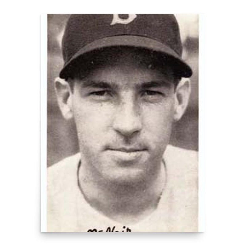 Eric McNair poster print, in size 18x24 inches.