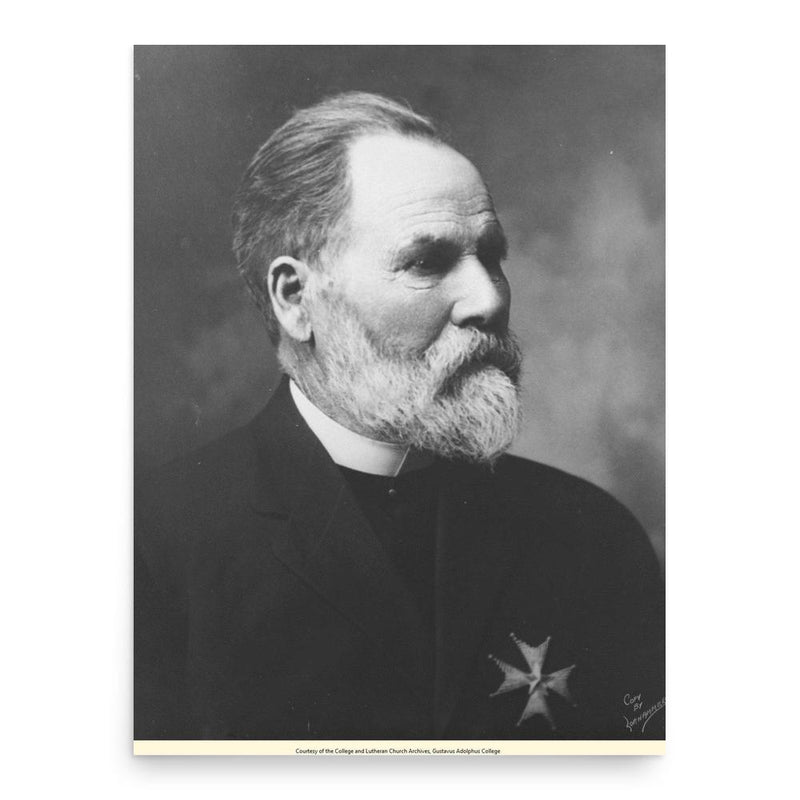 Eric Norelius poster print, in size 18x24 inches.