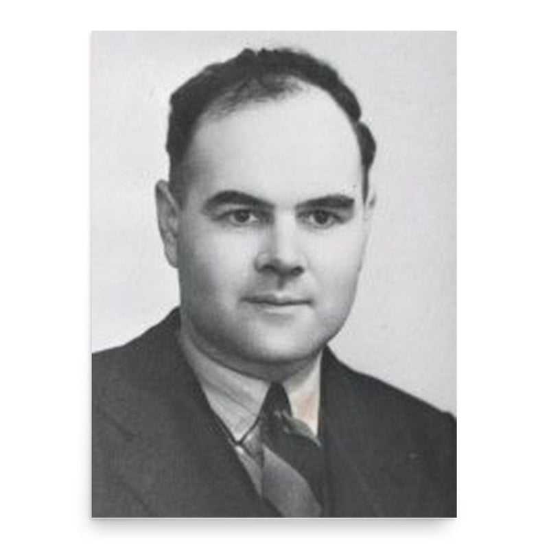 Eric Reece poster print, in size 18x24 inches.