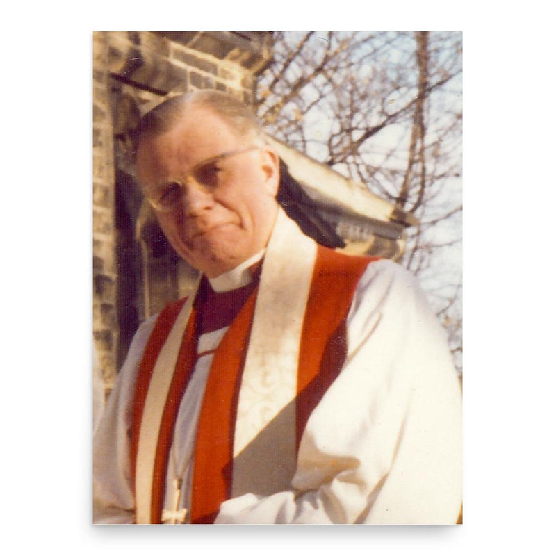 Eric Treacy poster print, in size 18x24 inches.