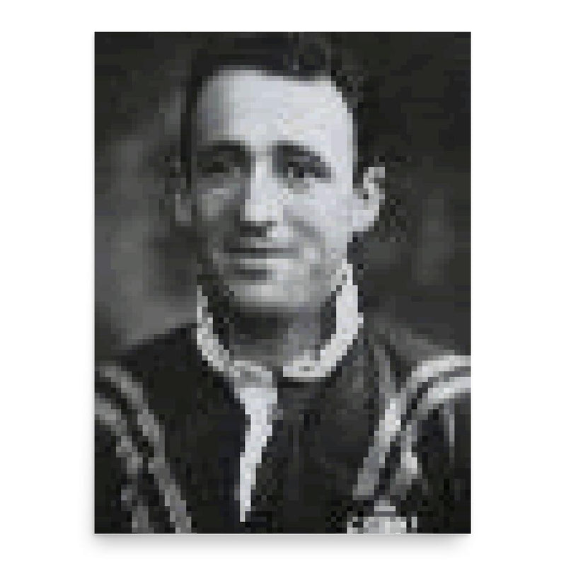 Eric Weissel poster print, in size 18x24 inches.