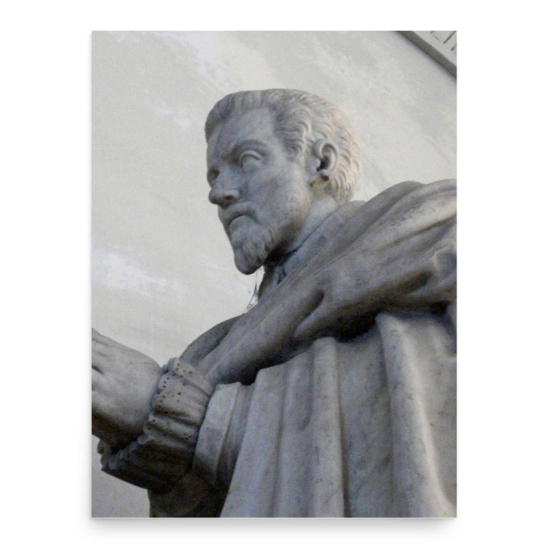 Eric of Lorraine poster print, in size 18x24 inches.