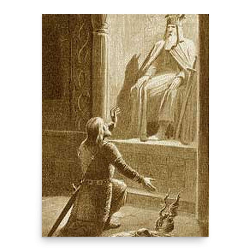 Eric the Victorious poster print, in size 18x24 inches.