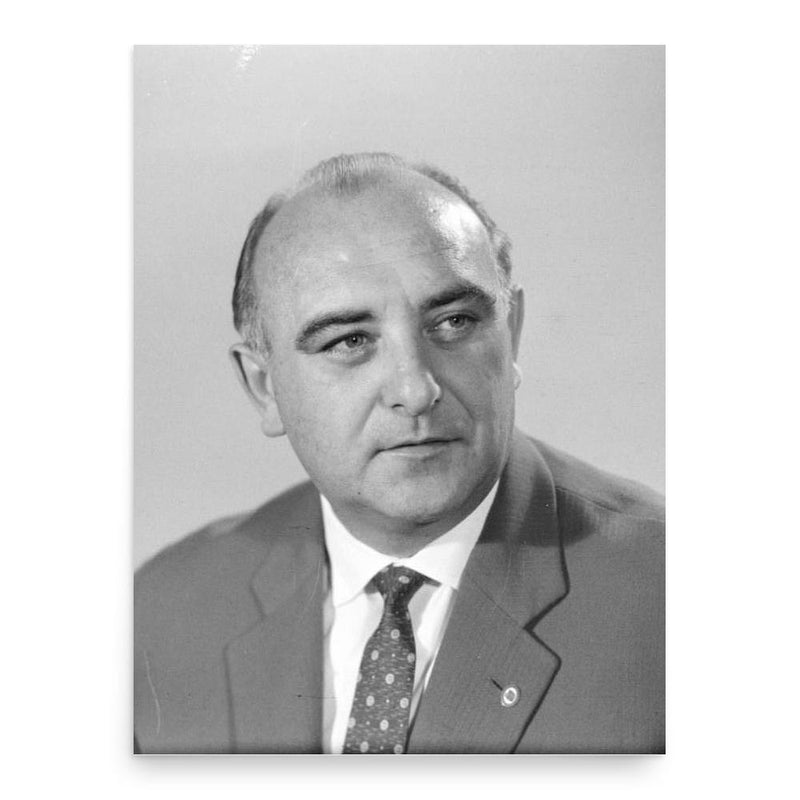 Erich Apel poster print, in size 18x24 inches.