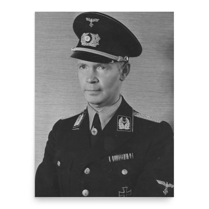 Erich Hampe poster print, in size 18x24 inches.