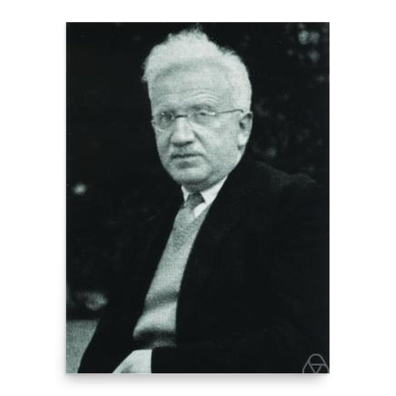 Erich Hecke poster print, in size 18x24 inches.