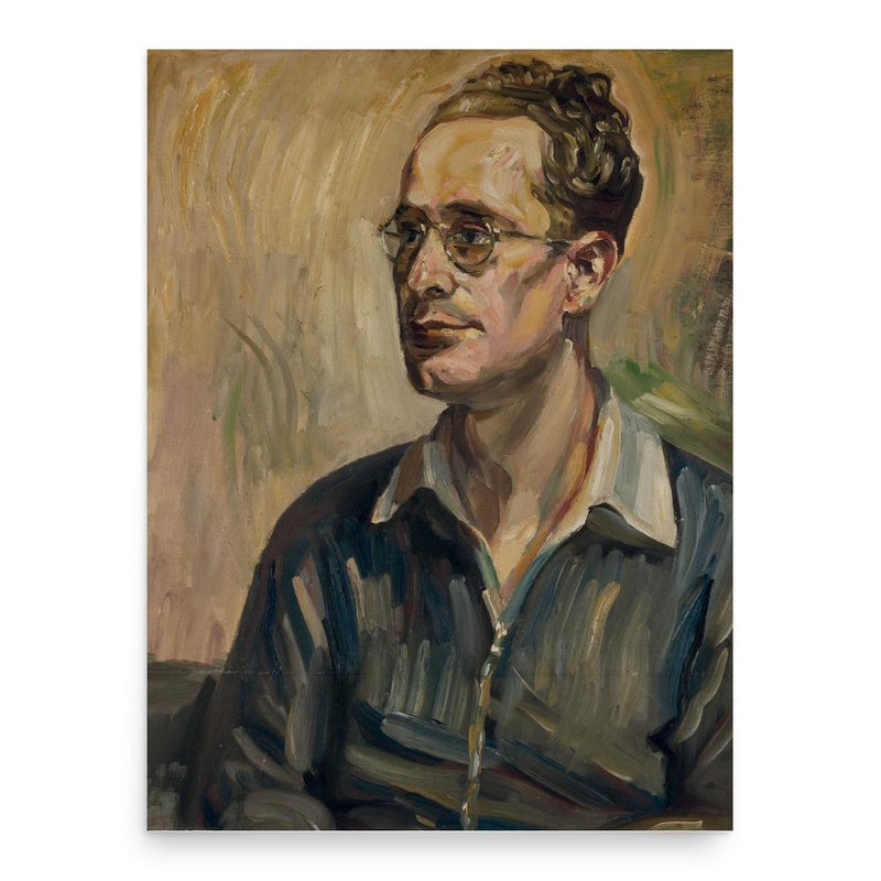 Erich Kahn poster print, in size 18x24 inches.